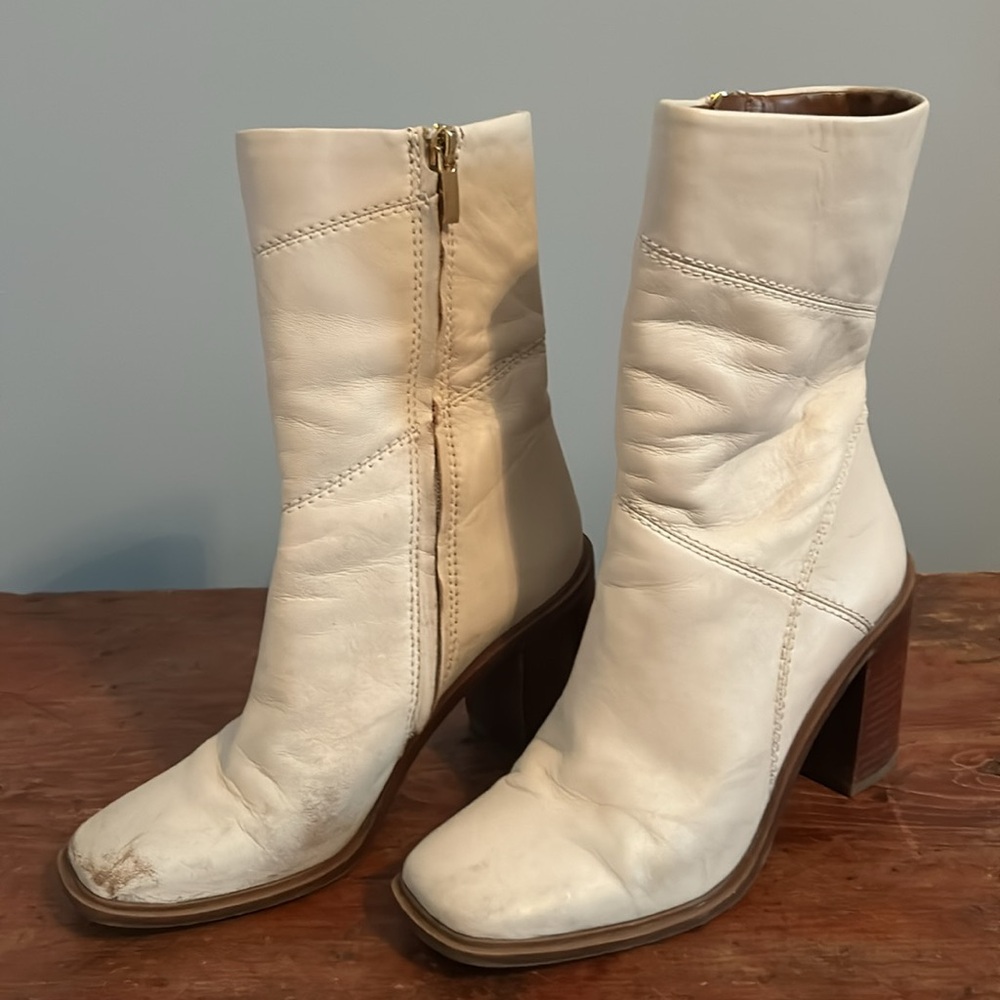 Franco Sarto Women’s Size 7 Boots Putty